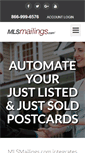 Mobile Screenshot of mlsmailings.com